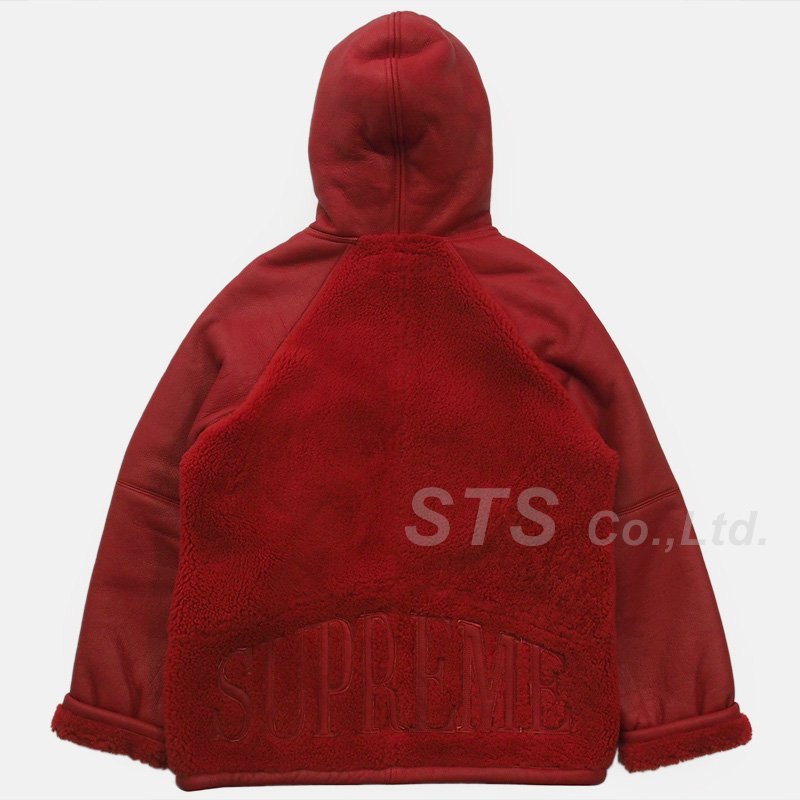 Supreme - Reversed Shearling Hooded Jacket - UG.SHAFT