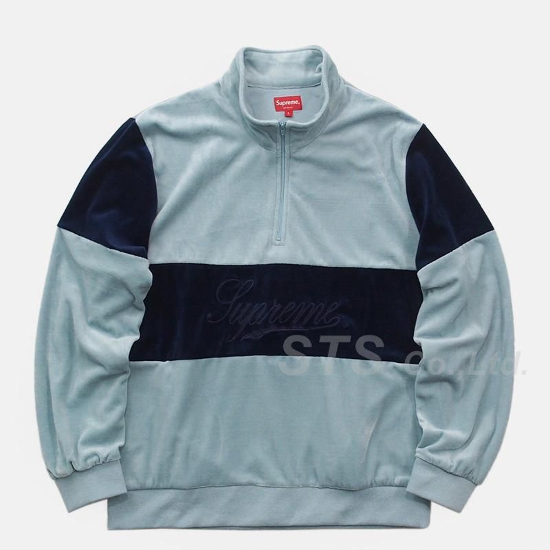 Supreme 17aw half zip pullover Lサイズ