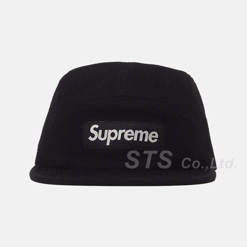 2022発売 Supreme Wool Camp Cap BLK ◎＠ | climathon.pl