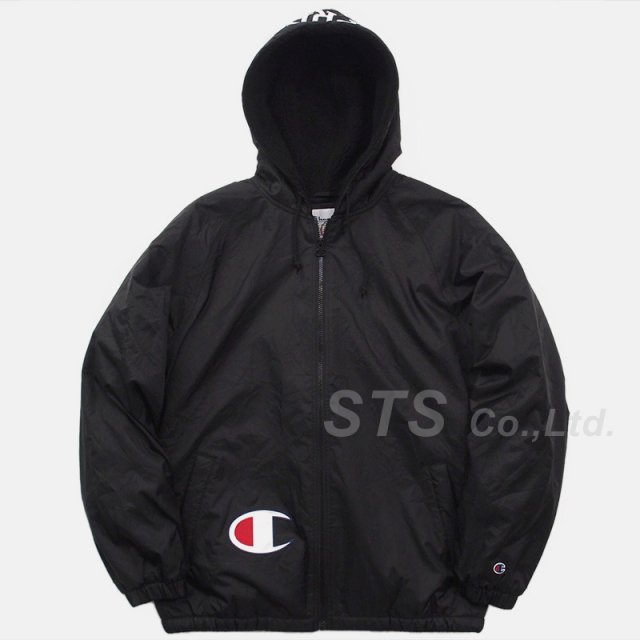 Supreme/Champion Sherpa Lined Hooded Jacket