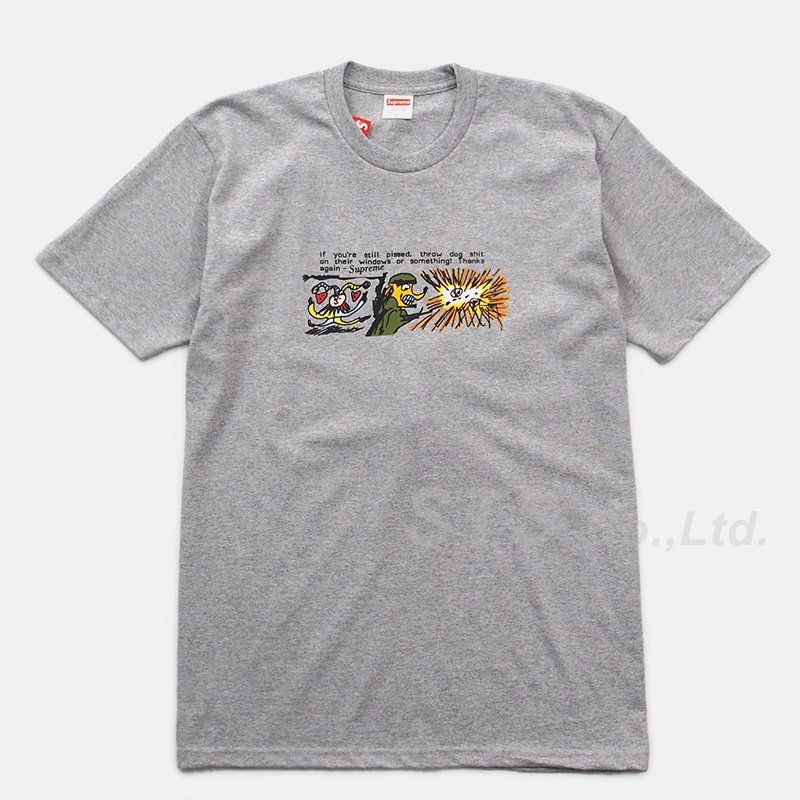 Supreme - Dog Shit Tee - UG.SHAFT