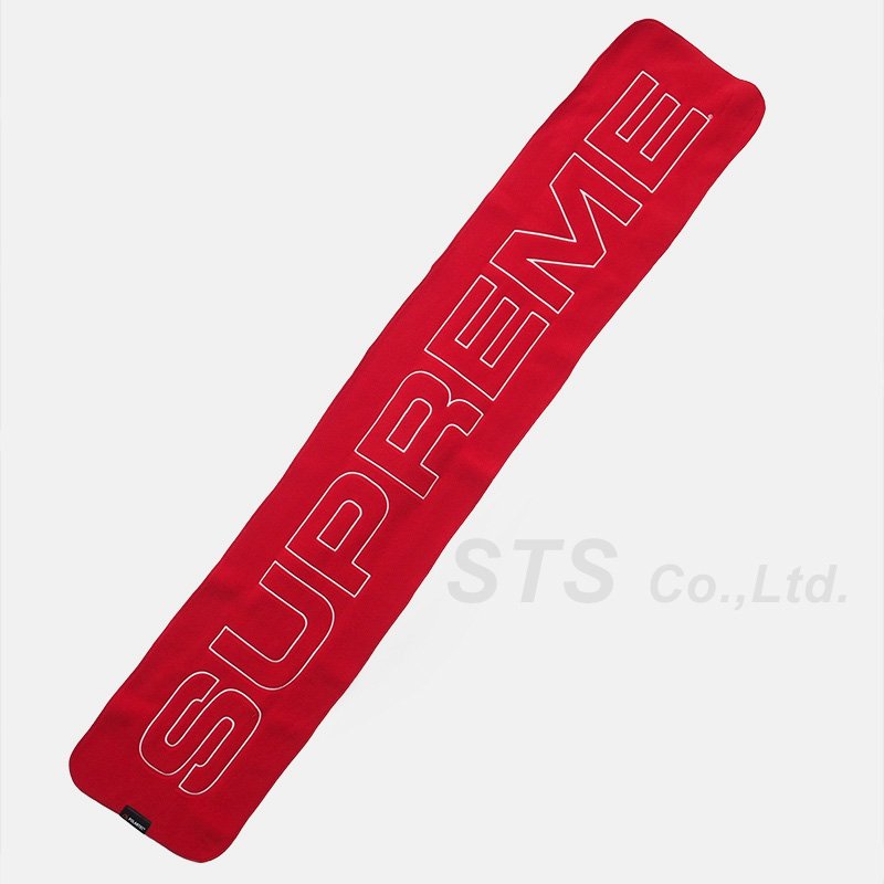 Supreme - Polartec Logo Scarf - UG.SHAFT