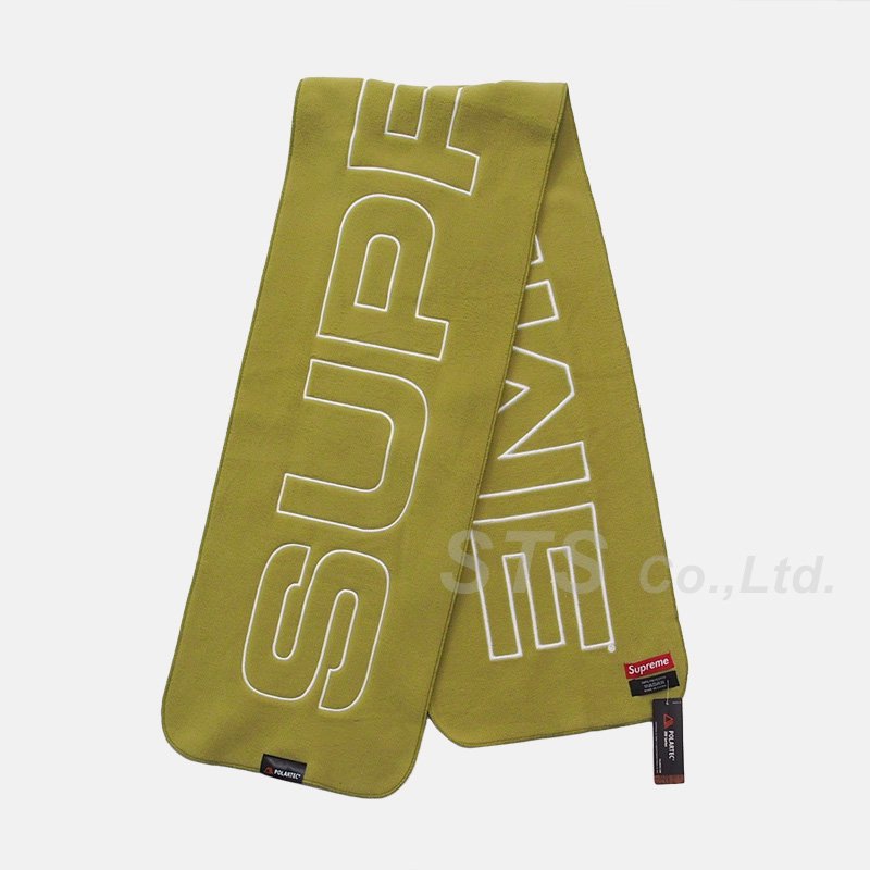 完全限定販売 Supremeマフラー/Polartec® Logo Scarf