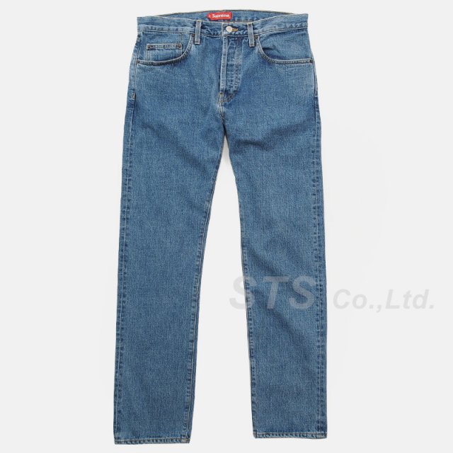 Supreme - Stone Washed Slim Jeans