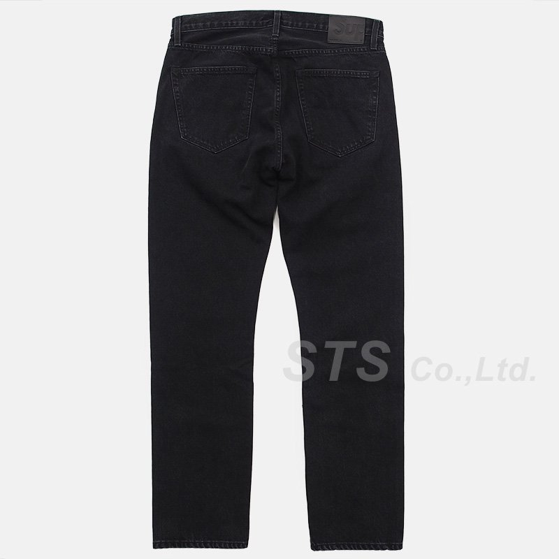 Supreme Stone Washed Black Slim Jean 30 25％OFF - パンツ