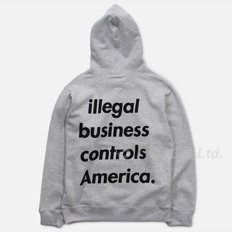 supreme illegal hooded sweatshirt  Mサイズ