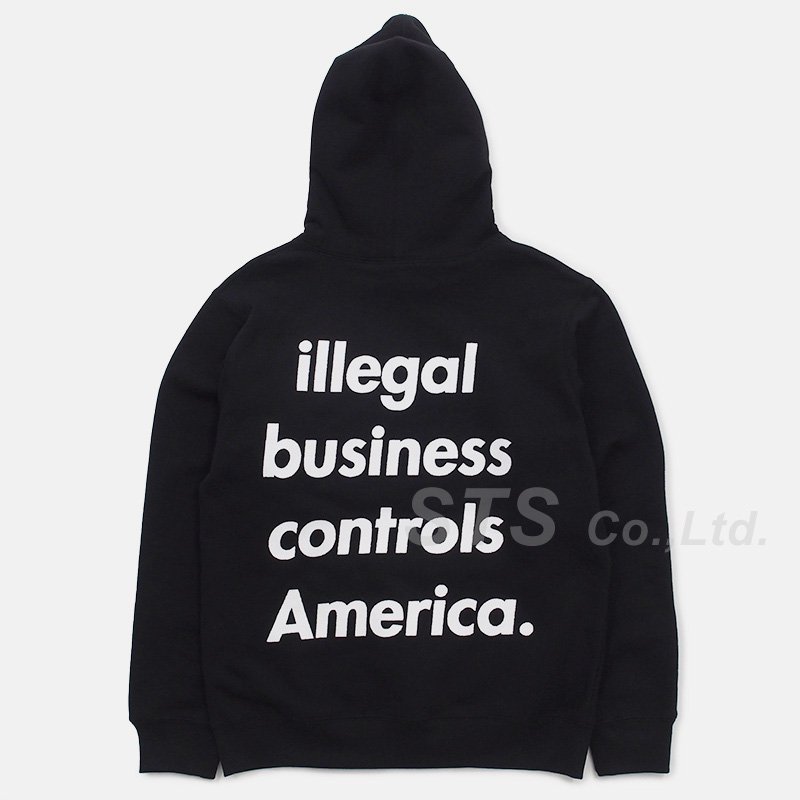 Supreme - Illegal Business Hooded Sweatshirt - UG.SHAFT