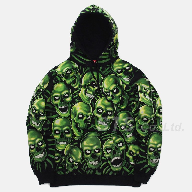 supreme Skull Pile Hooded Sweatshirt2018