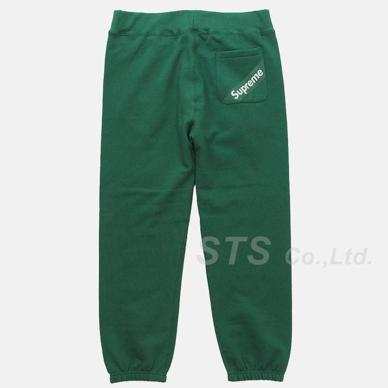 Supreme 18SS Corner Label Sweatpant M 美品-