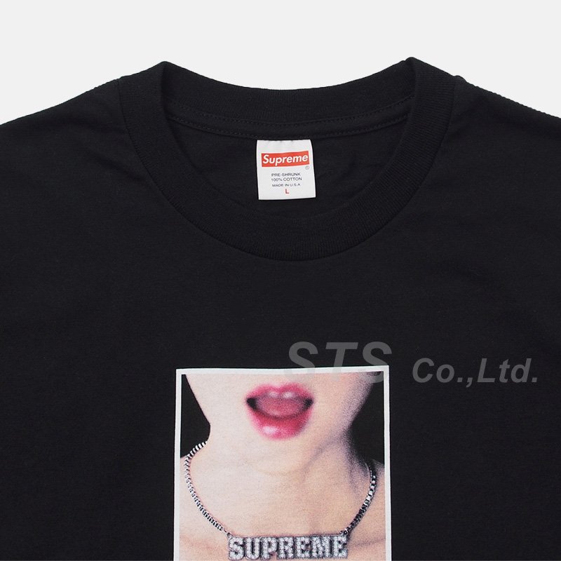 supreme necklace tee
