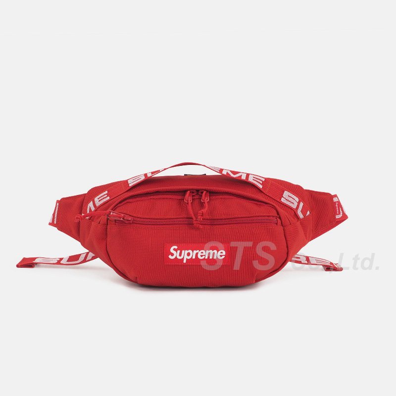 supreme 18ss waist bolsa fanny pack black