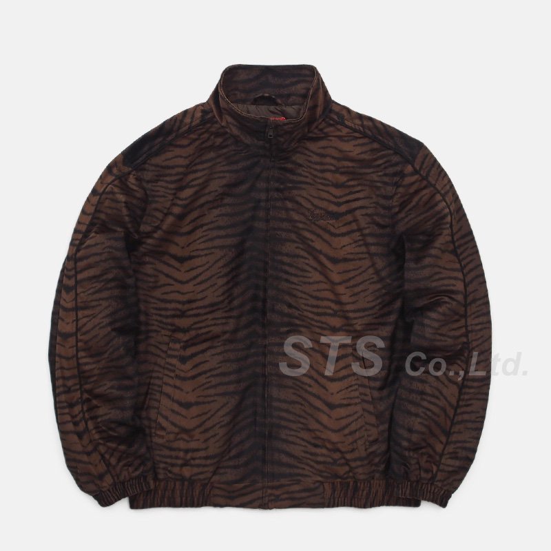 supreme tiger stripe track jacket