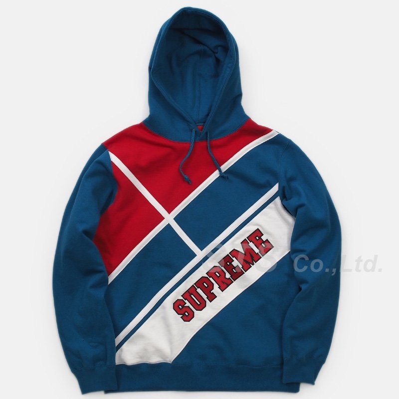 Supreme - Diagonal Hooded Sweatshirt - UG.SHAFT