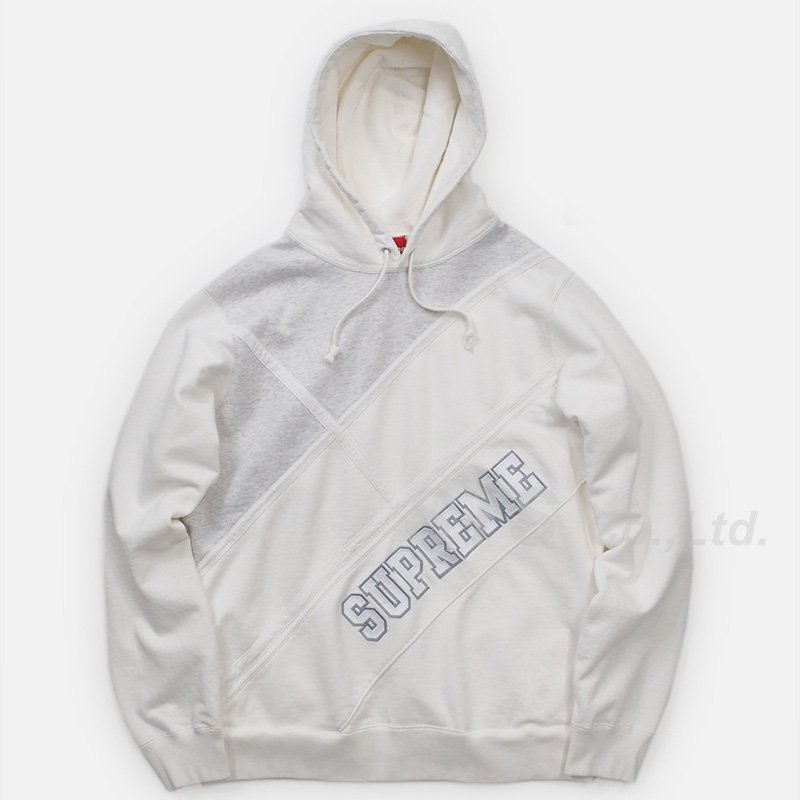 Diagonal on sale supreme hoodie