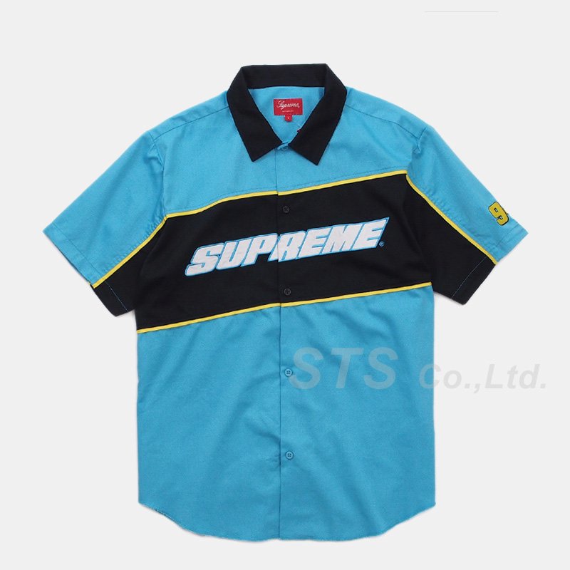 Supreme Color Blocked Work Shirt  L