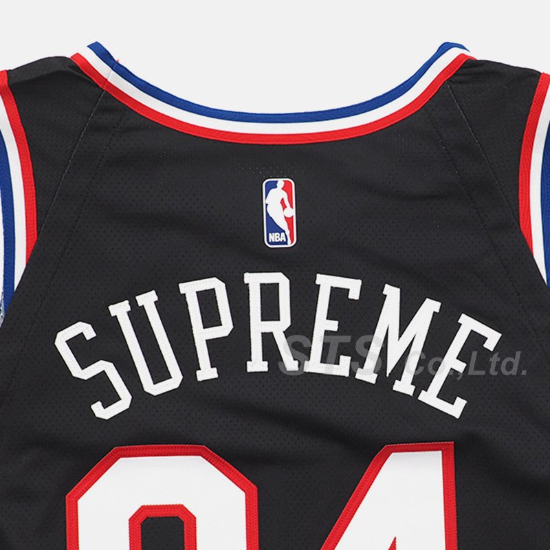 Supreme NBA Teams Authentic Jersey M 黒