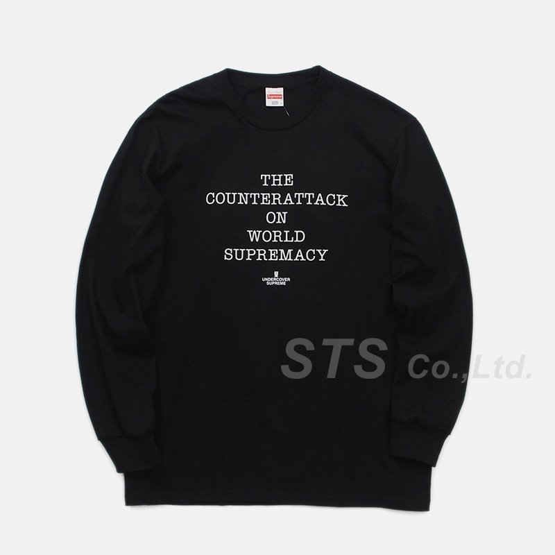 Supreme/UNDERCOVER/Public Enemy Counterattack L/S Tee - UG.SHAFT