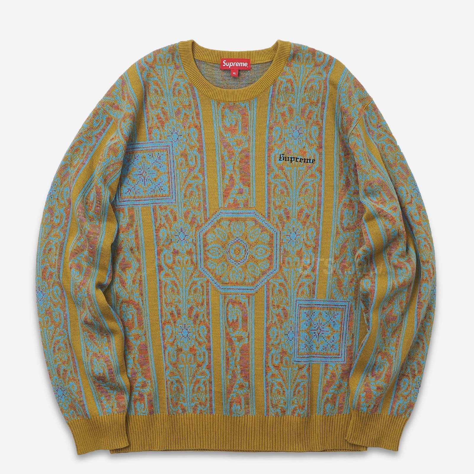 supreme tapestry sweater Sトップス