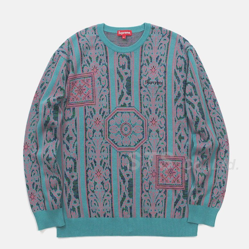 【美】Supreme Tapestry Sweater Lサイズ