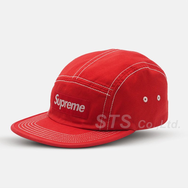 Supreme - Contrast Stitch Camp Cap - UG.SHAFT