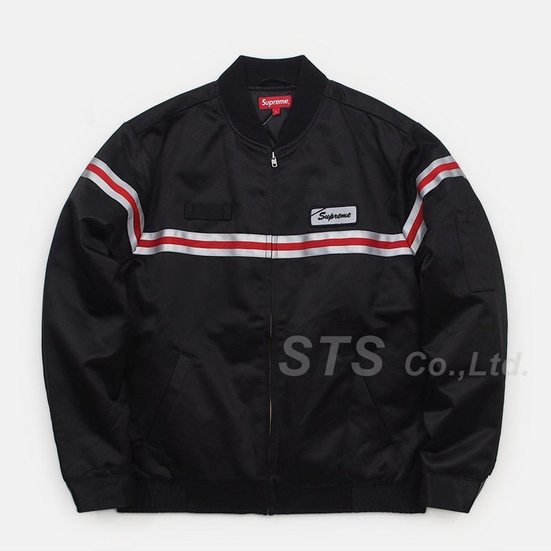 Supreme - Reflective Stripe Work Jacket - UG.SHAFT