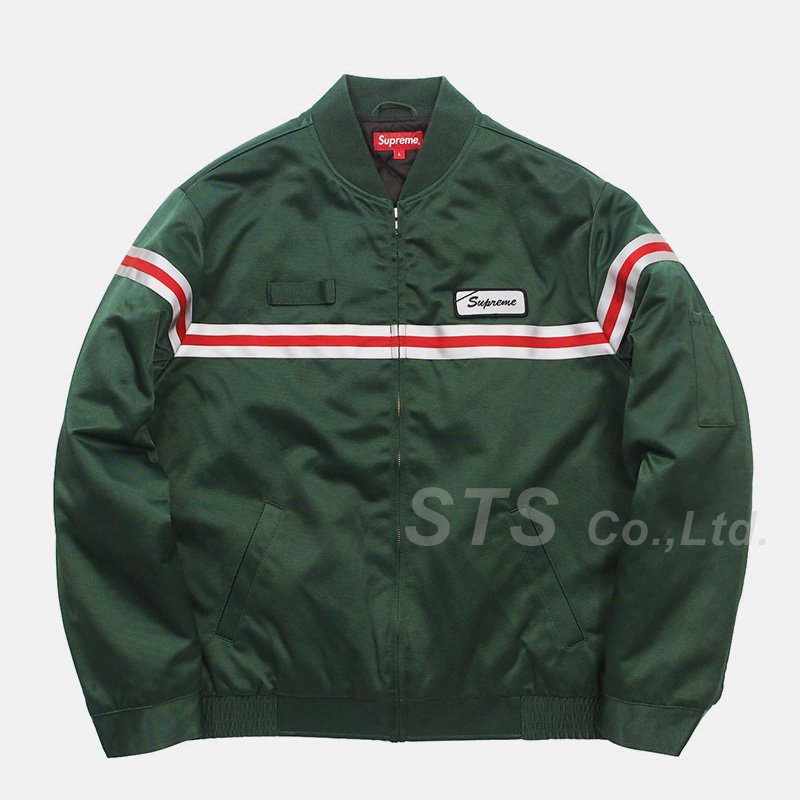 Supreme - Reflective Stripe Work Jacket - UG.SHAFT