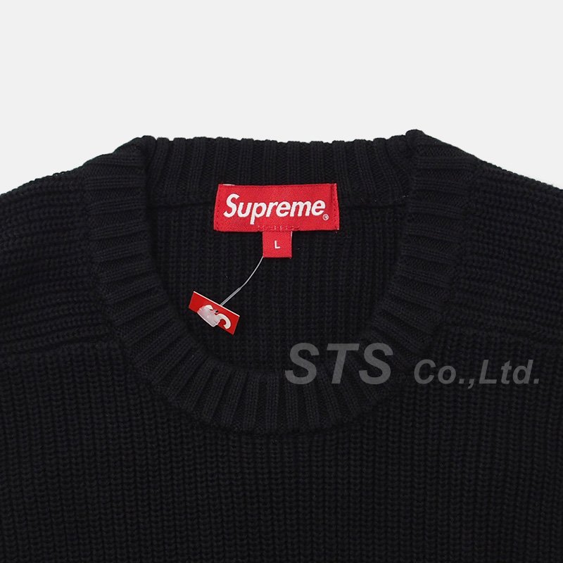 Supreme Striped Raglan Sweater セーター L