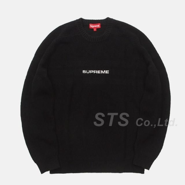 Supreme - Chest Stripe Raglan Sweater