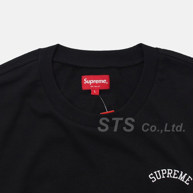 Supreme mesh hotsell arc logo tee