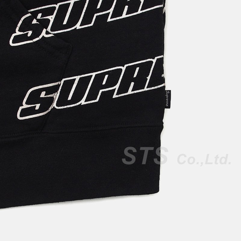 Supreme - Repeat Zip Up Hooded Sweatshirt - UG.SHAFT