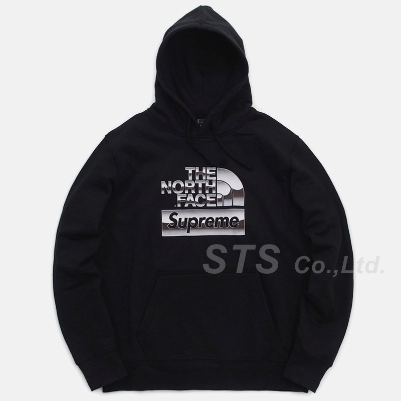 Supreme/The North Face Metallic Logo Hooded Sweatshirt - UG.SHAFT