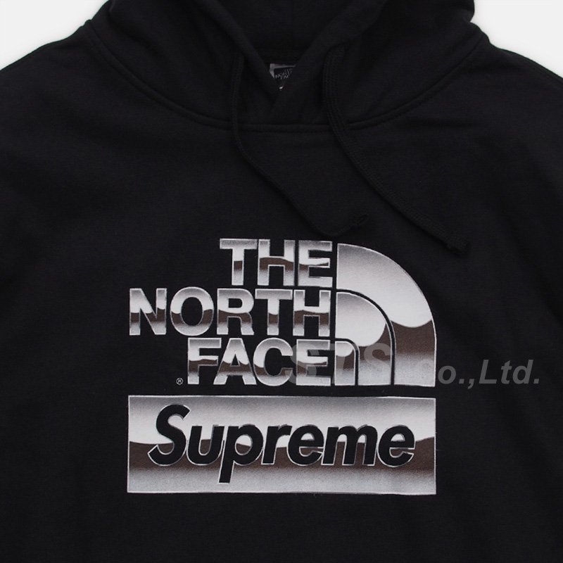 Supreme/The North Face Metallic Logo Hooded Sweatshirt - UG.SHAFT