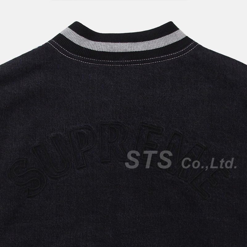 Supreme - Denim Varsity Jacket - UG.SHAFT