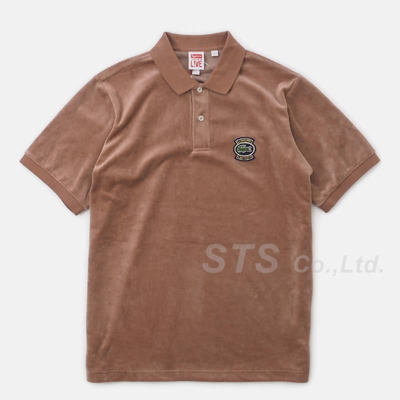 Supreme/LACOSTE Velour Polo - UG.SHAFT