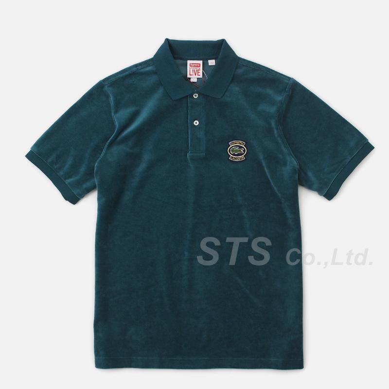 Supreme/LACOSTE Velour Polo - UG.SHAFT