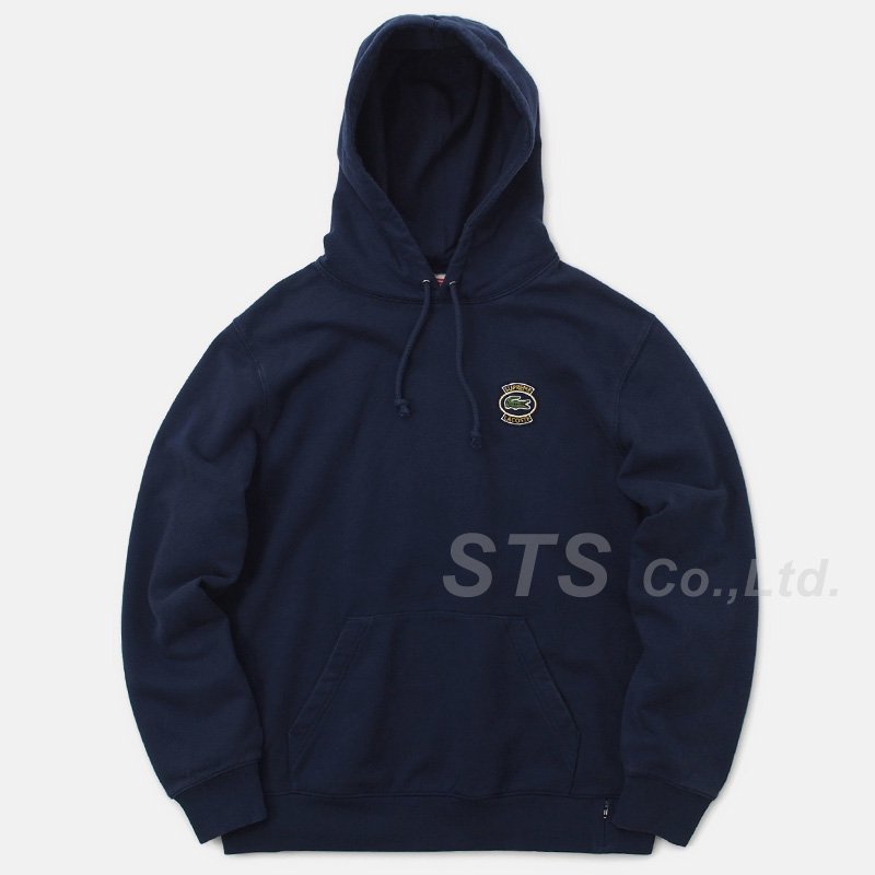 Supreme/LACOSTE Hooded Sweatshirt - UG.SHAFT