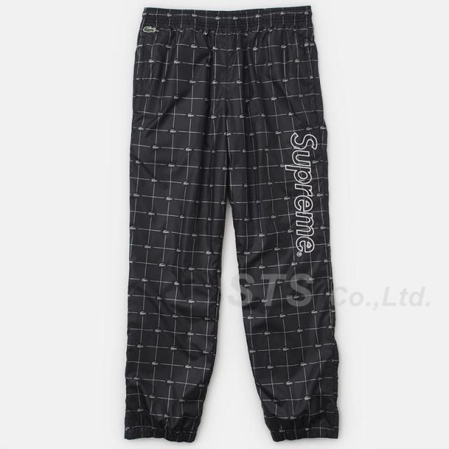 Supreme/LACOSTE Reflective Grid Nylon Track Pant