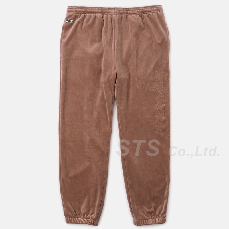 Supreme/LACOSTE Velour Track Pant - UG.SHAFT