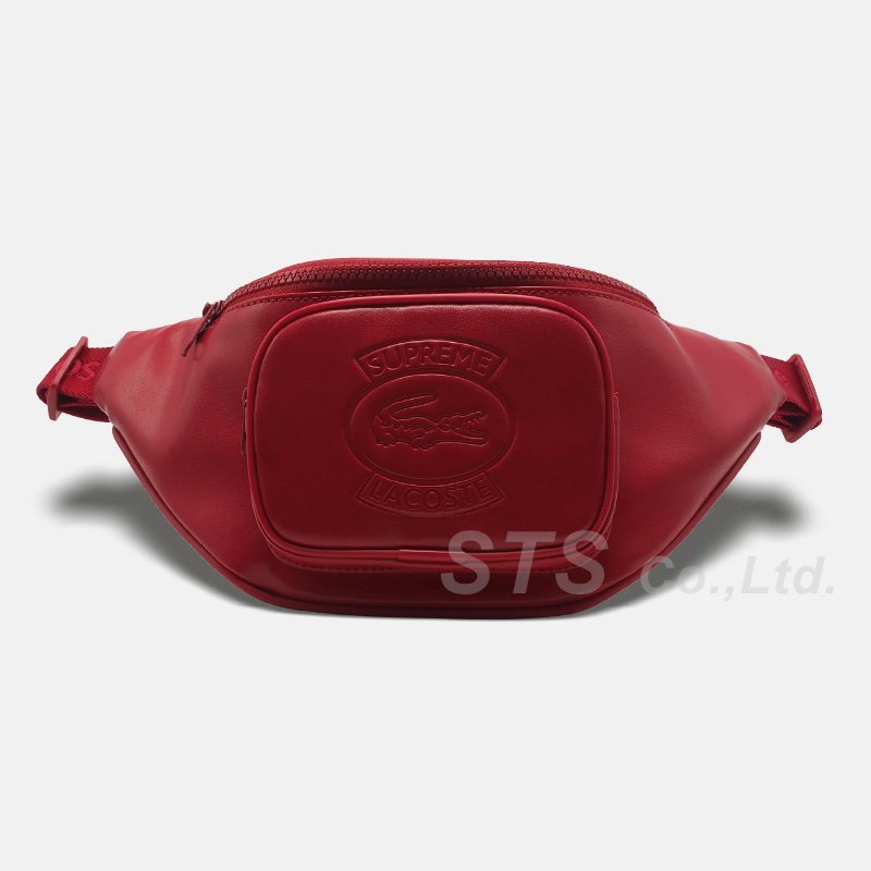 赤 Supreme/LACOSTE Waist Bag - evc.co.il