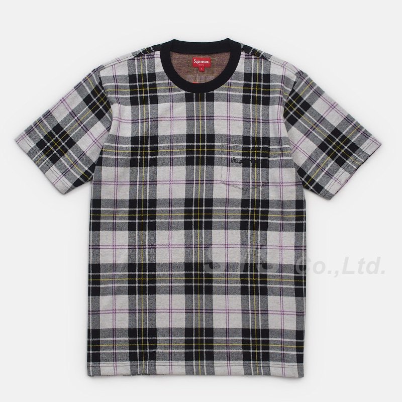 Supreme - Jacquard Tartan Plaid Pocket Tee - UG.SHAFT