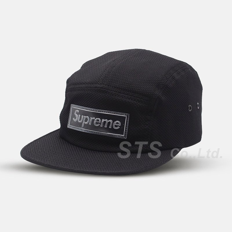 Supreme nylon pique cheap camp cap black