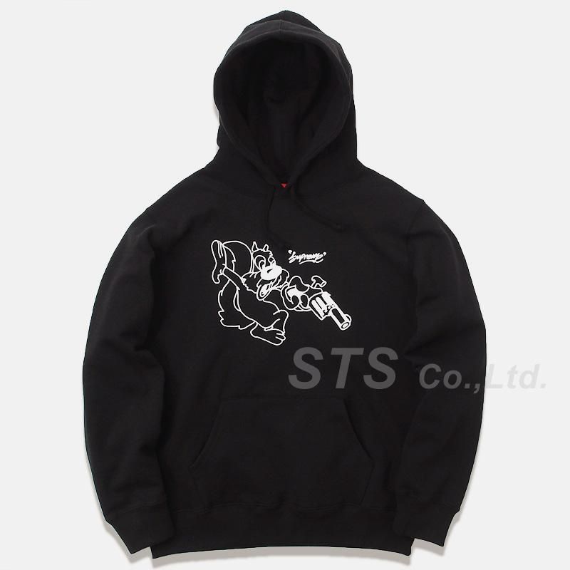 supreme Lee Hooded Sweatshirt black XLトップス - パーカー