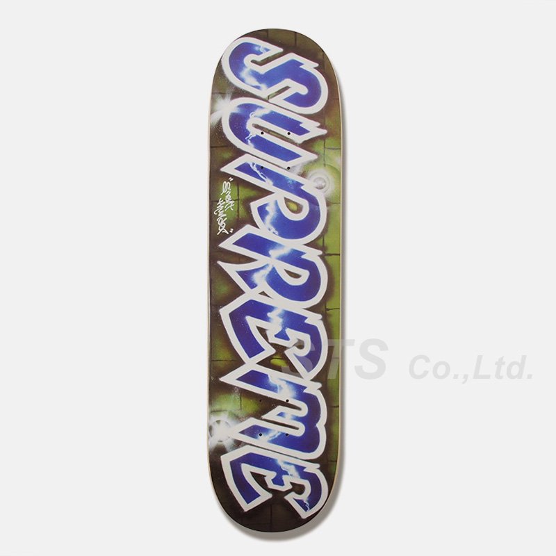 Supreme Lee Logo Skateboard 青 込み - スケートボード