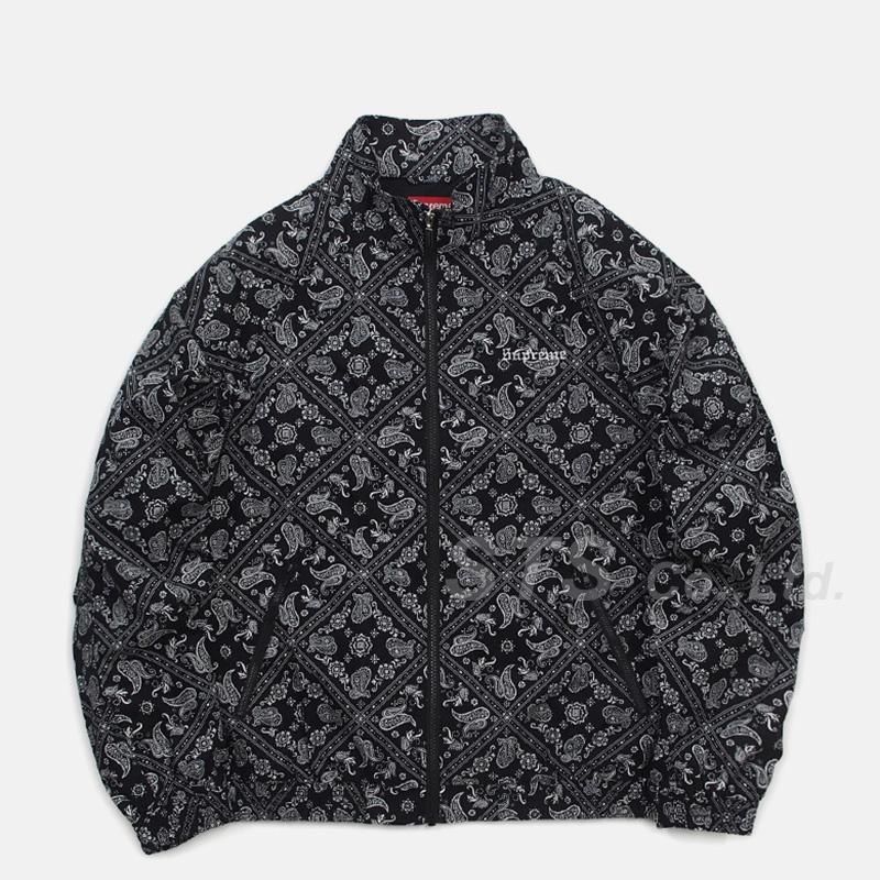 Supreme Bandana Track Jacket バンダナ XL - ブルゾン