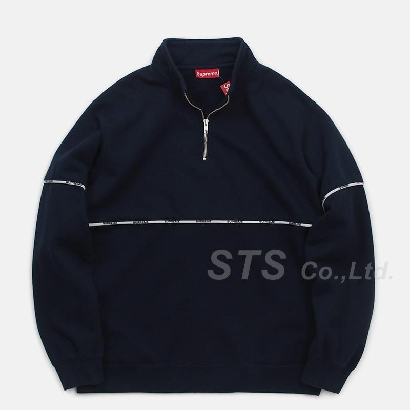 supreme ハーフジップ Supreme - Overdyed Half Zip Up Sweatshirt - ParkSIDER