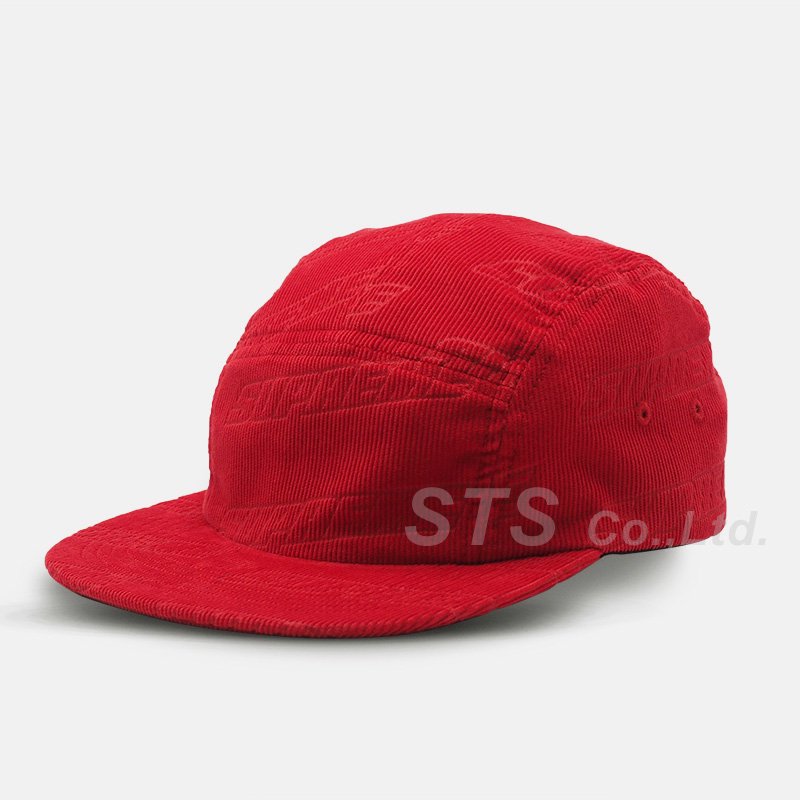 Supreme Debossed Corduroy Camp Cap3Aprilroofs - 帽子