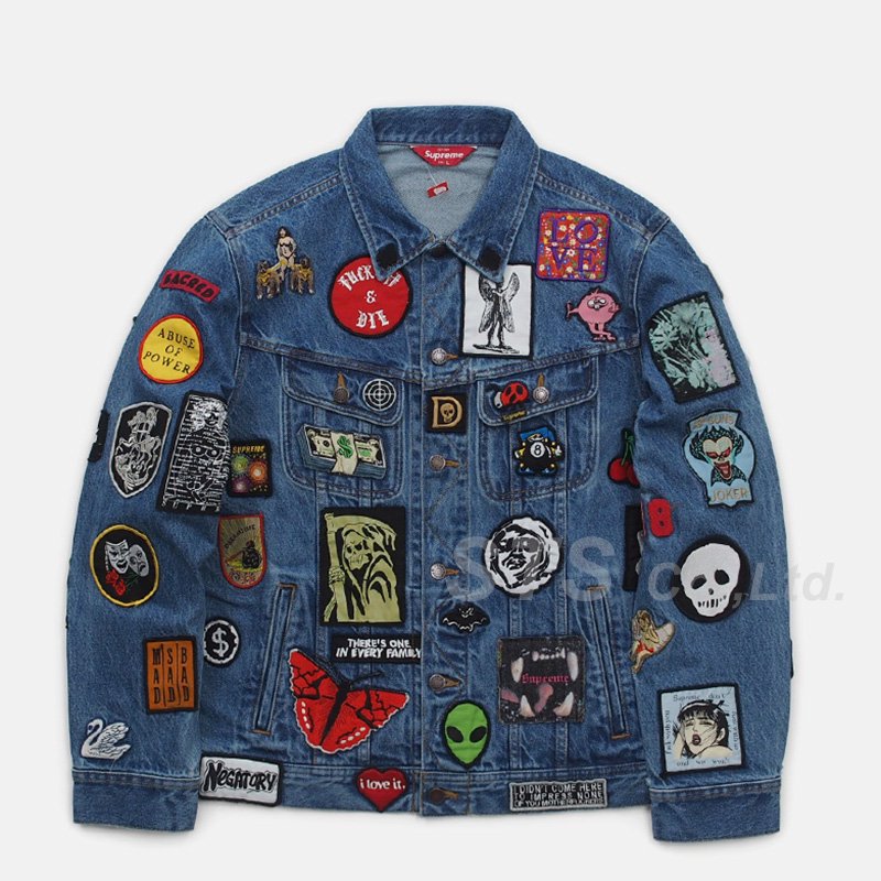 Supreme - Patches Denim Trucker Jacket - UG.SHAFT