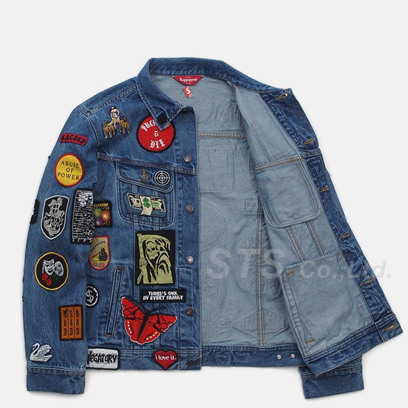 Supreme - Patches Denim Trucker Jacket - UG.SHAFT