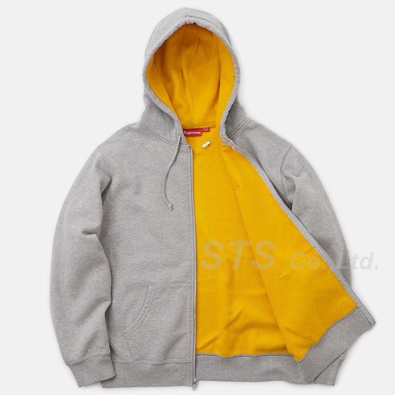 Supreme - Contrast Zip Up Hooded Sweatshirt - UG.SHAFT