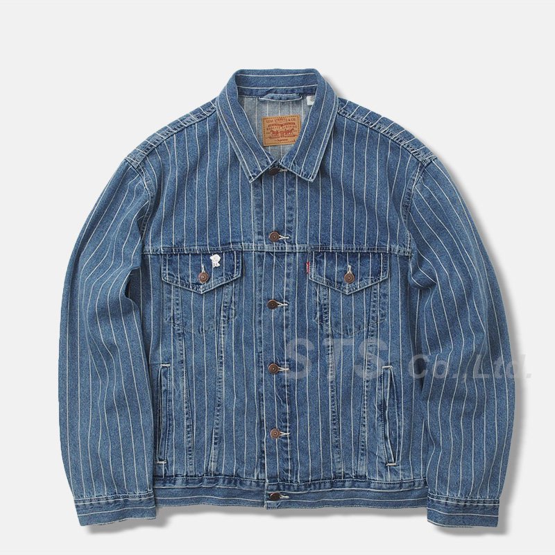 levi's pinstripe trucker jacket税込¥34560カラー